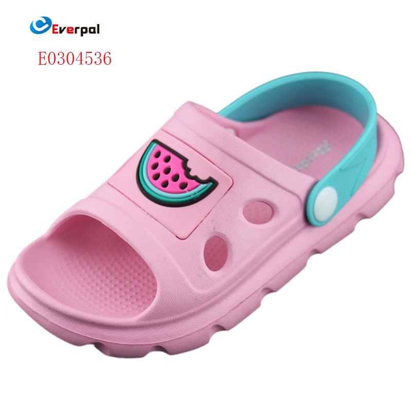 Anak Open Toe Taman Clogs