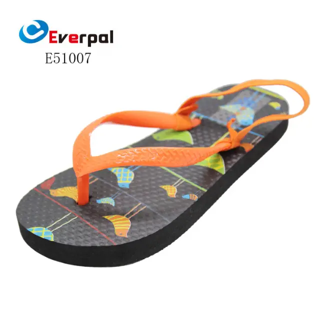 Sepatu Pantai Karet kanthi tali sing bisa diatur kanggo bocah-bocah